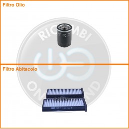 KT02644 Coppia filtri olio...