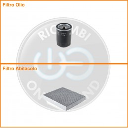 KT02666 Coppia filtri olio...