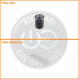 KT02804 Coppia filtri olio...