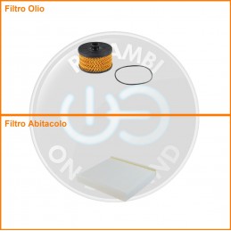 KT02909 Coppia filtri olio...