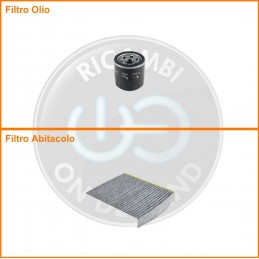 KT02923 Coppia filtri olio...