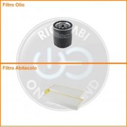 KT03009 Coppia filtri olio...