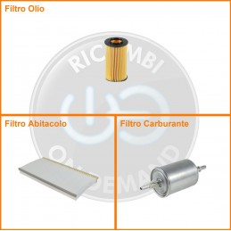 KT03025 Kit filtri olio...