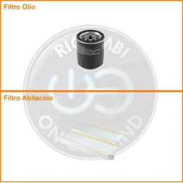 KT03117 Coppia filtri olio...