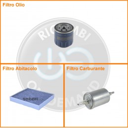 KT03160 Kit filtri olio...