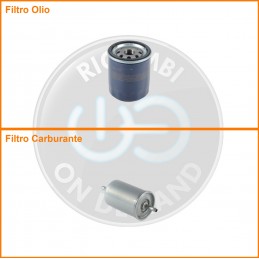 KT03256 Coppia filtri olio...