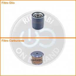 KT03514 Coppia filtri olio...