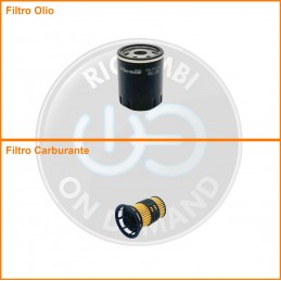 KT03689 Coppia filtri olio...