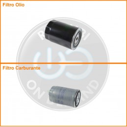 KT03692 Coppia filtri olio...