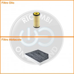 KT03830 Coppia filtri olio...