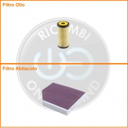 KT03832 Coppia filtri olio...