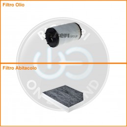 KT03833 Coppia filtri olio...