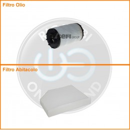 KT03834 Coppia filtri olio...