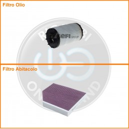 KT03835 Coppia filtri olio...