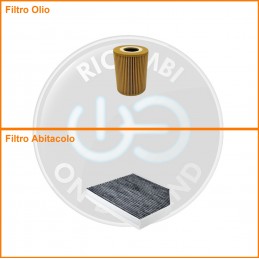 KT03836 Coppia filtri olio...