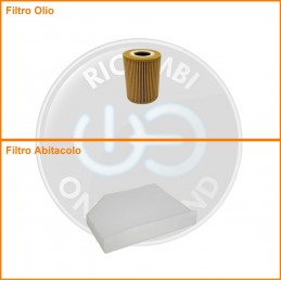 KT03837 Coppia filtri olio...