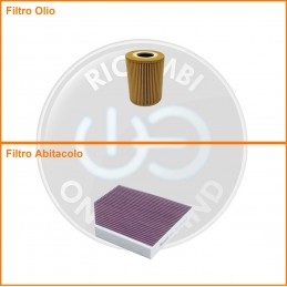 KT03838 Coppia filtri olio...