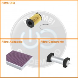 KT03841 Kit filtri olio...