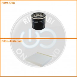 KT03863 Coppia filtri olio...