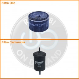 KT03874 Coppia filtri olio...