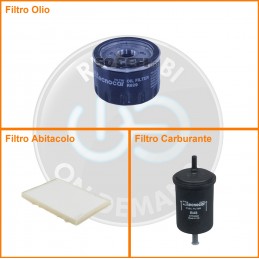 KT04095 Kit filtri olio...