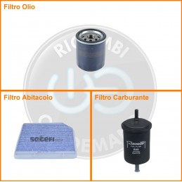 KT04130 Kit filtri olio...