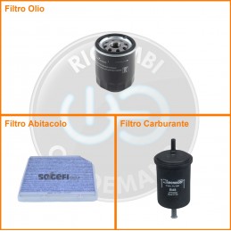 KT04132 Kit filtri olio...