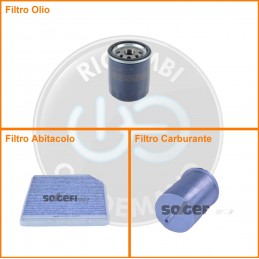 KT04134 Kit filtri olio...