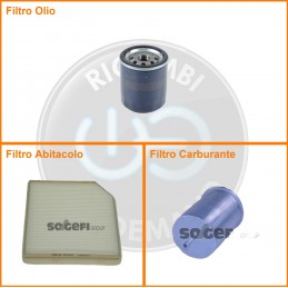 KT04135 Kit filtri olio...
