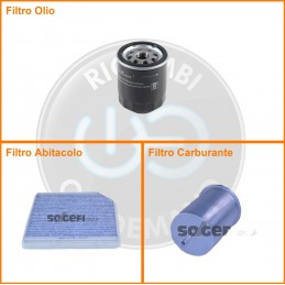 KT04136 Kit filtri olio...