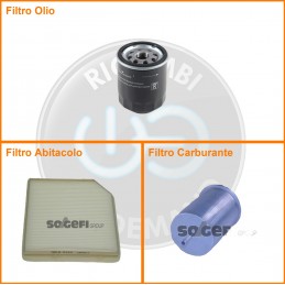 KT04137 Kit filtri olio...