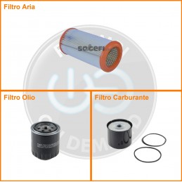 KT04183 Kit filtri aria...