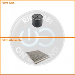 KT04501 Coppia filtri olio...