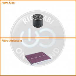 KT04503 Coppia filtri olio...