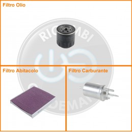 KT04649 Kit filtri olio...