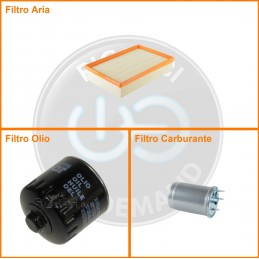 KT04701 Kit filtri aria...