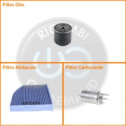 KT04722 Kit filtri olio...
