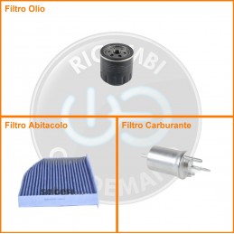 KT04725 Kit filtri olio...