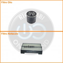 KT04734 Coppia filtri olio...