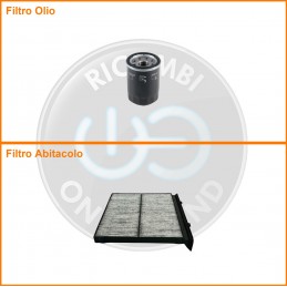 KT04737 Coppia filtri olio...