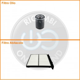 KT04738 Coppia filtri olio...