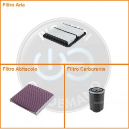 KT04744 Kit filtri aria...