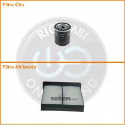 KT04788 Coppia filtri olio...