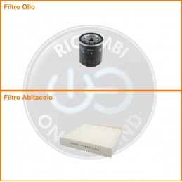 KT04789 Coppia filtri olio...