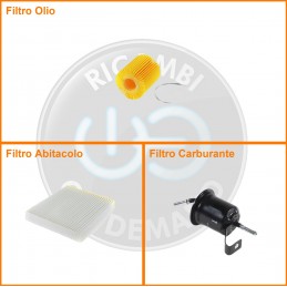 KT04803 Kit filtri olio...