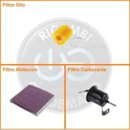 KT04804 Kit filtri olio...