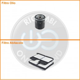 KT04851 Coppia filtri olio...