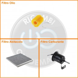 KT04861 Kit filtri olio...