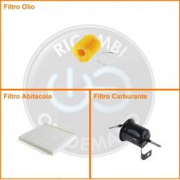 KT04862 Kit filtri olio...