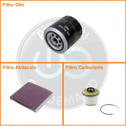 KT04880 Kit filtri olio...